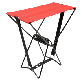 Handy Folding Pocket Chair Seat Stool With Carry Bag